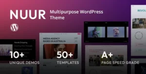 Nuur – Multipurpose WordPress Theme