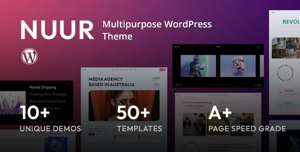Nuur - Multipurpose WordPress Theme