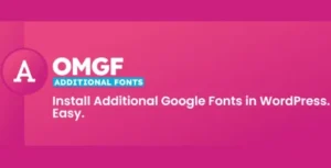 OMGF Additional Fonts Addon
