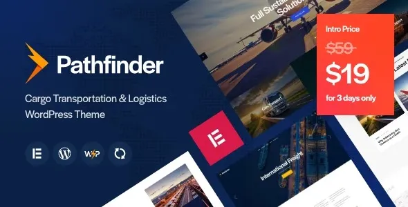 Pathfinder – Cargo Transportation & Logistics WordPress Theme