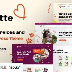 Patte - Pet Care & Pet Shop WordPress Theme