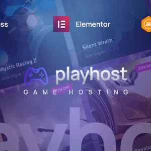 Playhost - Game Hosting Server WordPress Theme