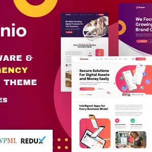 Sasnio - SaaS & Software Startup Agency WordPress Theme