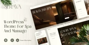 Serava  – Spa & Massage Salon Beauty Theme