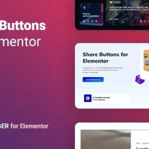 Sharinger  - Share Buttons for Elementor