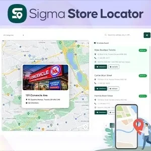 Sigma Store Locator