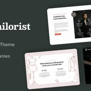 Tailorist - Tailoring & Fashion WordPress Theme
