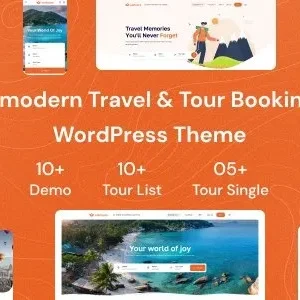 Tourio - Travel & Tour Booking WordPress Theme
