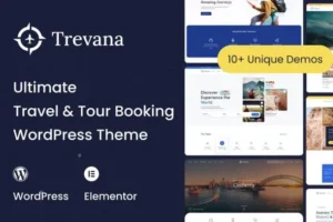 Trevana – Travel & Tour Booking WordPress Theme