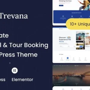 Trevana - Travel & Tour Booking WordPress Theme