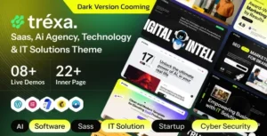 Trexa – Saas, Ai Agency, Technology & IT Solutions WordPress Theme