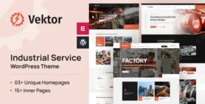 Vektor – Industrial Service WordPress Theme