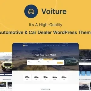 Voiture - Automotive & Car Dealer WordPress Theme