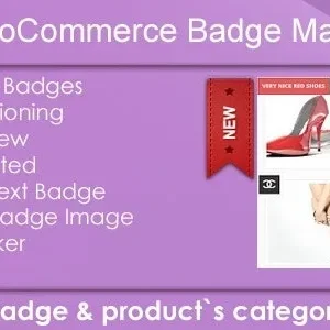 WooCommerce Products Badge Management