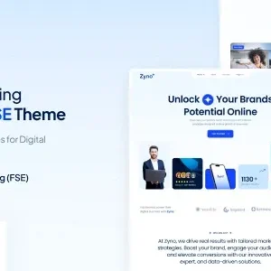 Zyno - Digital Marketing Agency Gutenverse FSE WordPress Block Theme