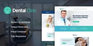 Dental Clinic – Medicine & Healthcare Doctor WordPress Theme