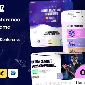 Evantbiz – Conference & Events WordPress Theme