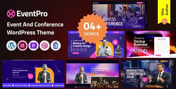 EvenTro - Event & Conference WordPress Theme