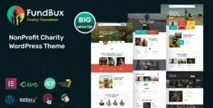 Fundbux – Charity & Fundraise WordPress Theme
