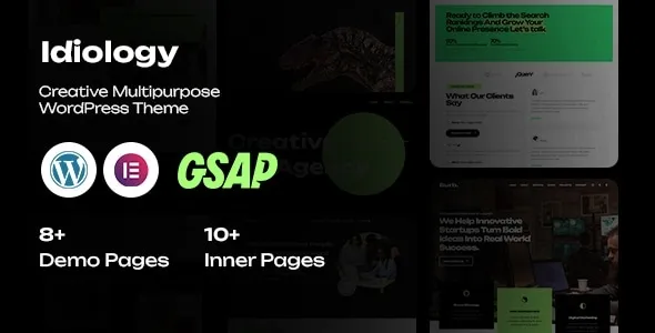 Idiology – Creative & Corporate WordPress Theme