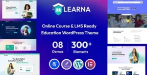 Learna – Education & Online Course WordPress Theme