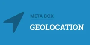 Meta Box Geolocation