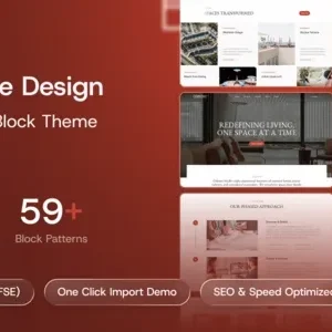 Odoore Studio – Architecture & Interior Design FSE WordPress Block Theme