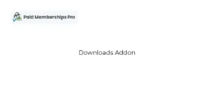 Paid Memberships Pro Downloads