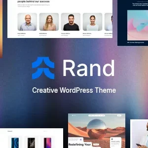 Rand – Creative Multipurpose WordPress Theme