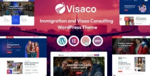 Visaco – Immigration and Visa Consulting WordPress Theme