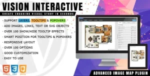 Vision Interactive  – Image Map Builder for WordPress