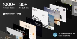 Zeyna – Multi-Purpose Creative WordPress Theme