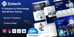 Zotech – IT Solutions & Technology WordPress Theme