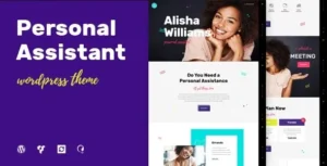 A.Williams – A Personal Assistant & Administrative Services WordPress Theme