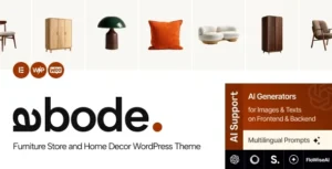 Abode – Furniture Store and Home Decor WordPress Theme