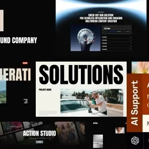 Action – Video Production & Sound Company WordPress Theme