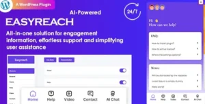 EasyReach – OpenAI Powered AI Chatbot, engage, convert and customer support solution
