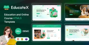 EducateX – Education & Online Course WordPress Theme + RTL