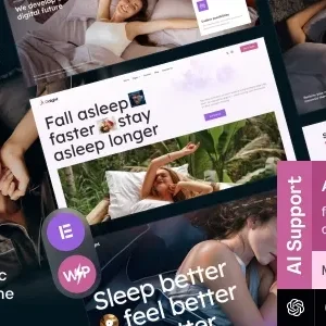 GNight - Sleep Coach & Insomnia Clinic WordPress Theme