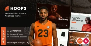 Hoops – Basketball Club & Sports WordPress Theme