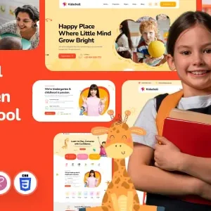 Kidscholl - Kindergarten & Preschool WordPress Theme