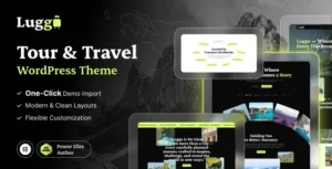 Luggo – Tour and Travel Agency WordPress Theme