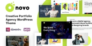 Onovo – Creative Portfolio Agency WordPress Theme