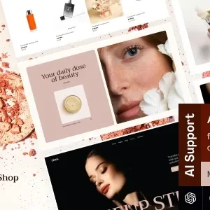 Rina – Beauty & Cosmetics Shop WordPress Theme