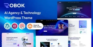 Robok – AI Agency WordPress Theme