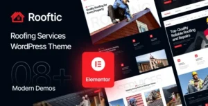 Rooftic – Roofing Services WordPress Theme