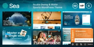 Sea – Scuba Diving & Water Sports WordPress Theme