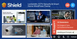 Shield – CCTV Security & Smart Home WordPress Theme