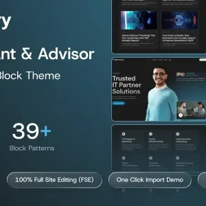 Tecvisory - IT Consultant & Advisory Gutenverse FSE WordPress Block Theme
