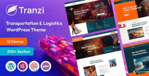 Tranzi – Transportation & Logistics WordPress Theme